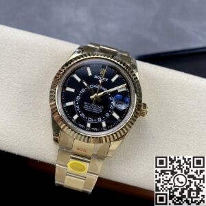 Noob Factory Replica Rolex Sky Dweller M326938-0004 Black Dial Series