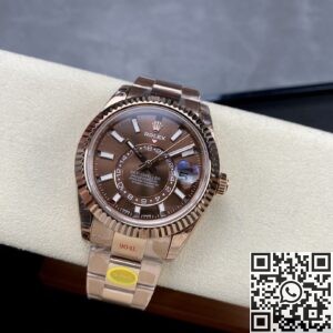 Noob Factory Replica Rolex Sky Dweller M326935-0006 Rose Gold Watch Series
