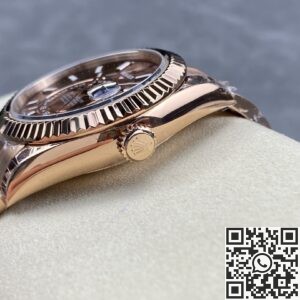 Noob Factory Replica Rolex Sky Dweller M326935-0006 Rose Gold Watch Series