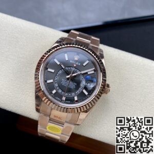 Noob Factory Replica Rolex Sky Dweller M326935-0007 Rose Gold Watch Series