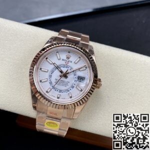 Noob Factory Replica Rolex Sky Dweller M326935-0005 White Dial Series