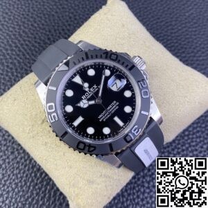 IS Factory Replica Rolex Yacht Master M226659-0002 White Gold Watch