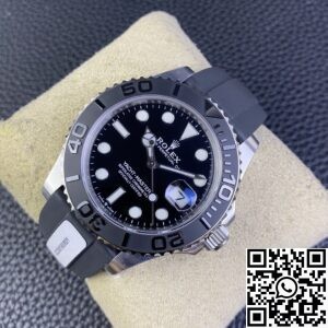 IS Factory Replica Rolex Yacht Master M226659-0002 White Gold Watch