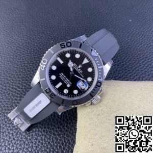 IS Factory Replica Rolex Yacht Master M226659-0002 White Gold Watch