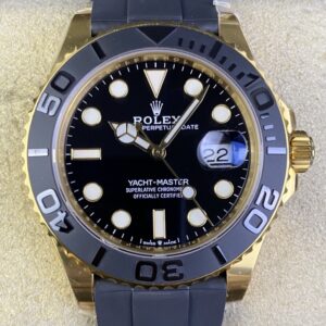 IS Factory Replica Rolex Yacht Master M226658-0001 Gold Watch Size 42mm Series