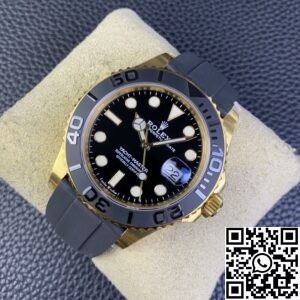 IS Factory Replica Rolex Yacht Master M226658-0001 Gold Watch Size 42mm Series