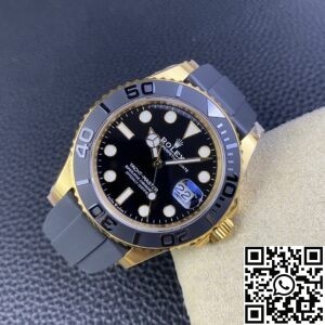 IS Factory Replica Rolex Yacht Master M226658-0001 Gold Watch Size 42mm Series