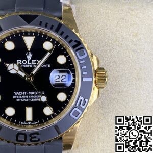 IS Factory Replica Rolex Yacht Master M226658-0001 Gold Watch Size 42mm Series