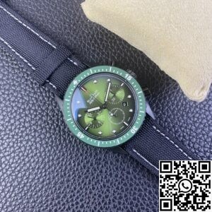 GS Factory Replica Blancpain Fifty Fathoms 5200-0153-B52A Aurora Green Size 43.6mm Series