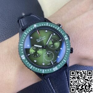 GS Factory Replica Blancpain Fifty Fathoms 5200-0153-B52A Aurora Green Size 43.6mm Series