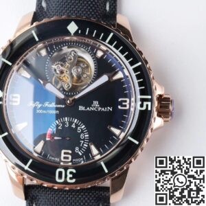 JB Factory Replica Blancpain Fifty Fathoms 5025-3630-52A Tourbillon Size 45mm Series