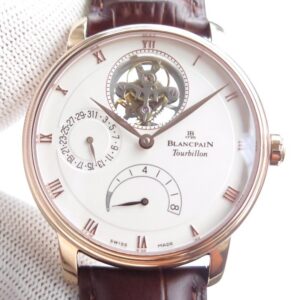 JB Factory Replica Blancpain Villeret 6025-3642-55B Tourbillon Size 42.5mm Series