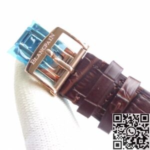 JB Factory Replica Blancpain Villeret 6025-3642-55B Tourbillon Size 42.5mm Series