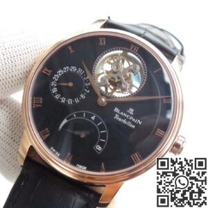 JB Factory Replica Blancpain Villeret 6025 Tourbillon Size 42.5mm Series