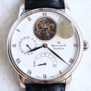 JB Factory Replica Blancpain Villeret 6025-1542-55B White Dial Size 42.5mm Series