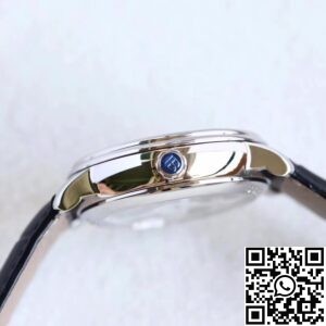 JB Factory Replica Blancpain Villeret 6025-1542-55B White Dial Size 42.5mm Series