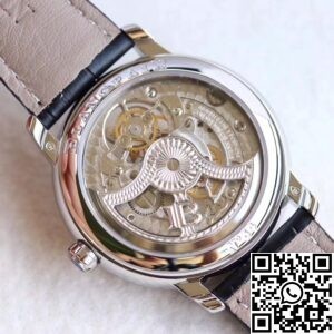 JB Factory Replica Blancpain Villeret 6025-1542-55B White Dial Size 42.5mm Series