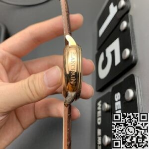 JB Factory Replica Blancpain Villeret 66240-3631-55B White Dial Size 42mm Series