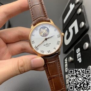 JB Factory Replica Blancpain Villeret 66240-3631-55B White Dial Size 42mm Series