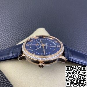 OM Factory Replica Blancpain Villeret 6654 Blue Dial Size 40mm Series