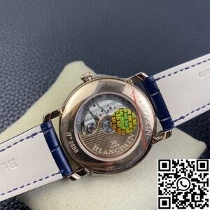 OM Factory Replica Blancpain Villeret 6654 Blue Dial Size 40mm Series