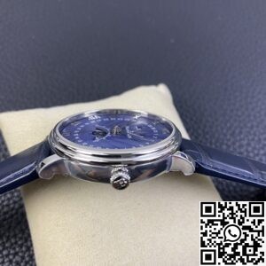 OM Factory Replica Blancpain Villeret 6654-1529-55B Blue Dial Size 40mm Series