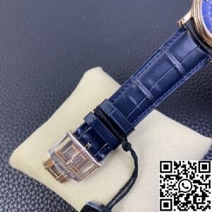 OM Factory Replica Blancpain Villeret 6654-3640-55 Blue Dial Size 40mm Series