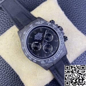 DIW Custom Rolex Daytona Carbon Fiber Version 4130 Movement