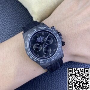 DIW Custom Rolex Daytona Carbon Fiber Version 4130 Movement