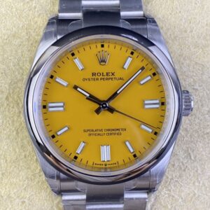 VS Factory Replica Rolex Oyster Perpetual M126000-0004 Yellow Dial Size 36mm Series