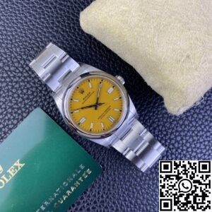 VS Factory Replica Rolex Oyster Perpetual M126000-0004 Yellow Dial Size 36mm Series