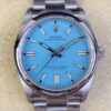 VS Factory Replica Rolex Oyster Perpetual M126000-0006 Tiffany Blue Dial