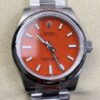 EW Factory Replica Rolex Oyster Perpetual M277200-0008 Red Dial Watch