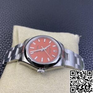 EW Factory Replica Rolex Oyster Perpetual M277200-0008 Red Dial Watch