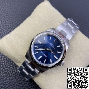 EW Factory Replica Rolex Oyster Perpetual M277200-0003 Blue Dial Watch