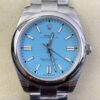 EW Factory Replica Rolex Oyster Perpetual M124300-0006 Tiffany Blue Dial Watch