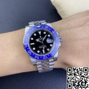 OW Factory Replica Rolex GMT Master II M126710BLNR Blue Ceramic Bezel Series