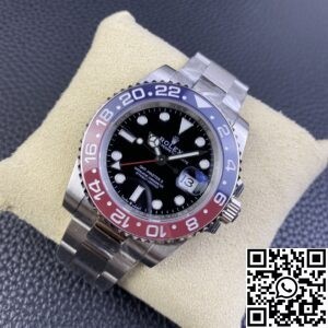 OW Factory Replica Rolex GMT Master II 116719-BLRO Black Dial Series