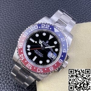 OW Factory Replica Rolex GMT Master II 116719-BLRO Black Dial Series
