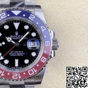 OW Factory Replica Rolex GMT Master II 116719-BLRO Black Dial Series