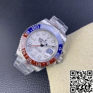 APF Factory Replica Rolex GMT Master II M126719BLRO-0002 Silver Gray Dial Series