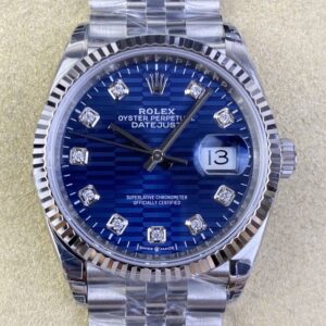 VS Factory Replica Rolex Datejust M126234-0057 Bright Blue Dial Watches