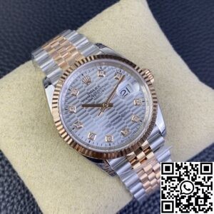 VS Factory Replica Rolex Datejust M126231-0039 Silver Dial