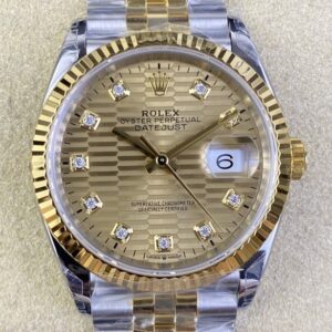 VS Factory Replica Rolex Datejust M126233-0045 Gold Watch Size 36mm