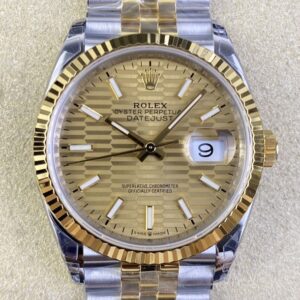 VS Factory Replica Rolex Datejust M126233-0039 Gold Watch