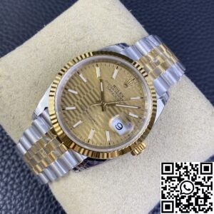 VS Factory Replica Rolex Datejust M126233-0039 Gold Watch
