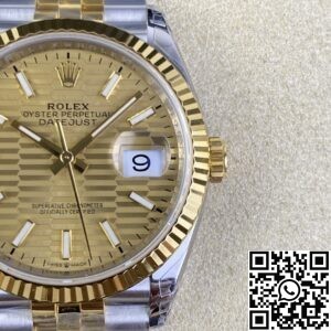 VS Factory Replica Rolex Datejust M126233-0039 Gold Watch