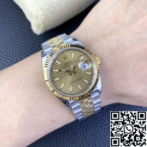 VS Factory Replica Rolex Datejust M126233-0039 Gold Watch