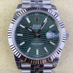 VS Factory Replica Rolex Datejust M126334-0030 Mint Green Dial
