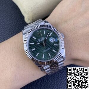 VS Factory Replica Rolex Datejust M126334-0030 Mint Green Dial